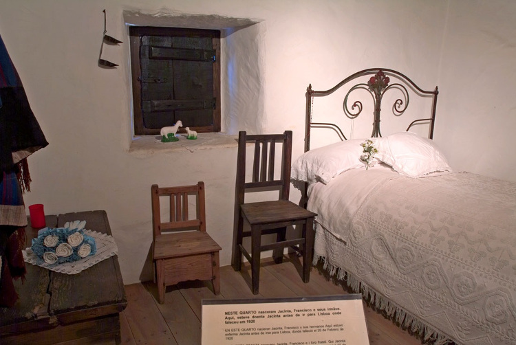 La chambre de François et Jacinthe Marto (Fatima)